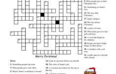 Printable Crosswords For 15 Year Olds Printable Crossword Puzzles
