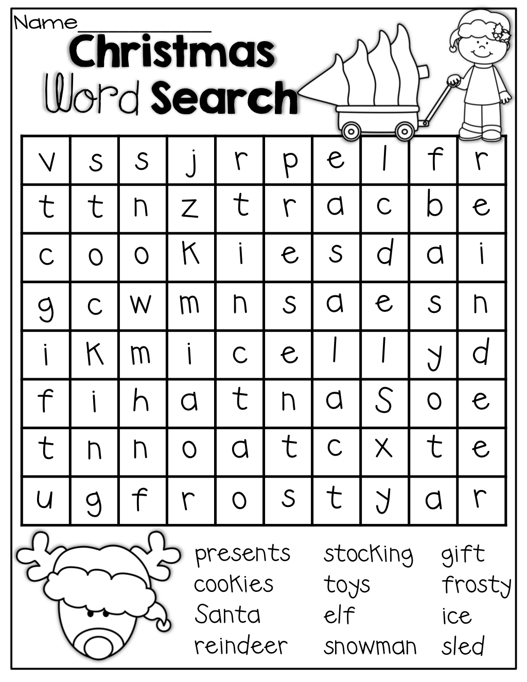 Printable Crosswords For 1St Grade Printable Crossword Puzzles