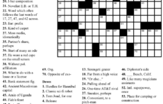 Printable Dirty Crossword Puzzles Printable Crossword Puzzles