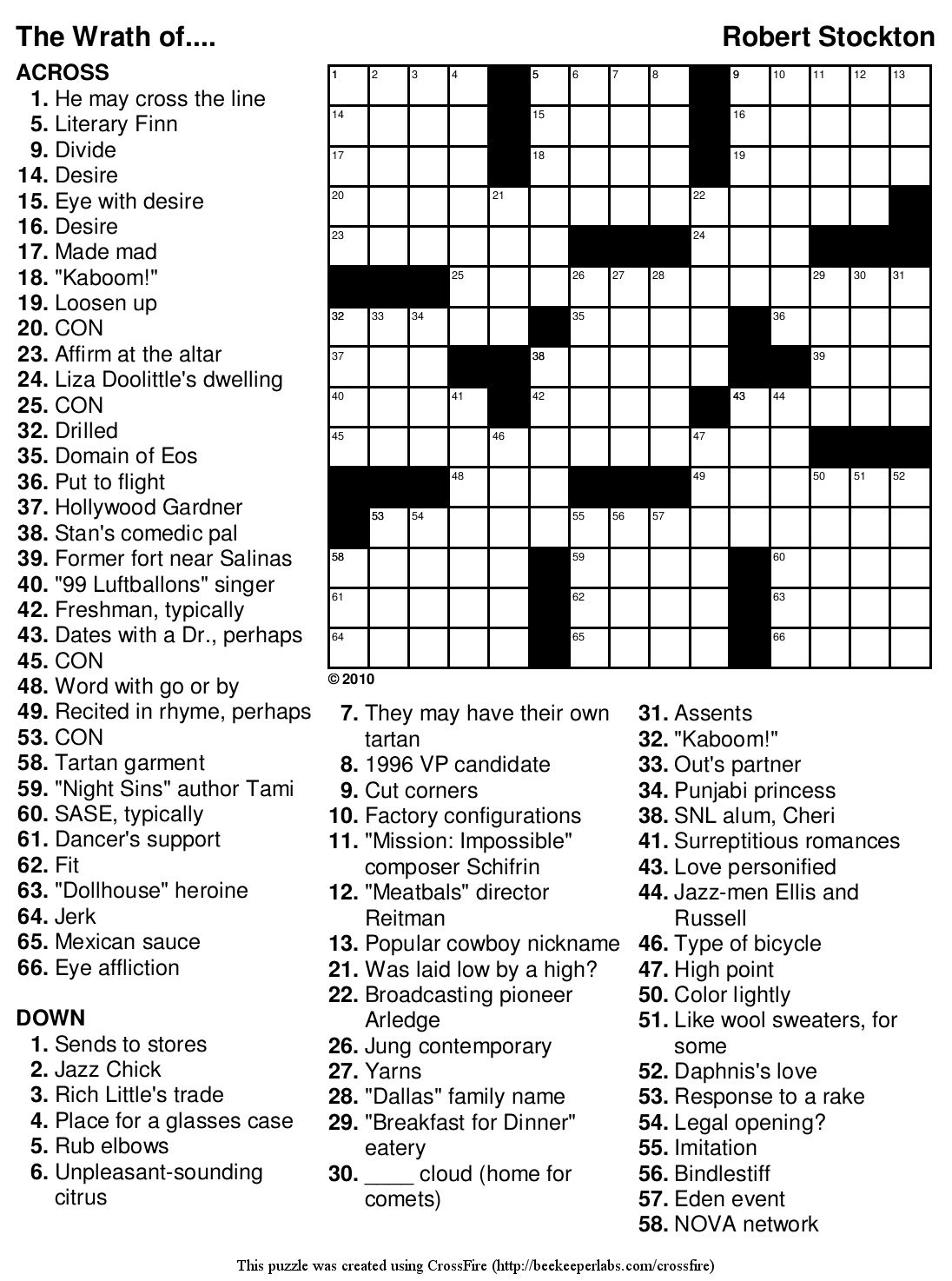 Free Printable German Crossword Puzzles Sally Crossword Puzzles