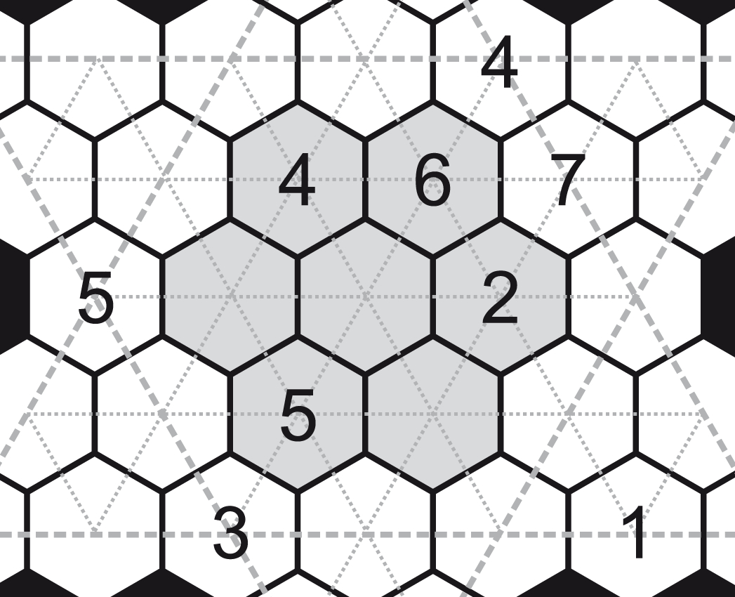 Printable Hexoku Puzzles Printable Crossword Puzzles