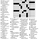Printable Intermediate Crossword Puzzles Printable Crossword Puzzles