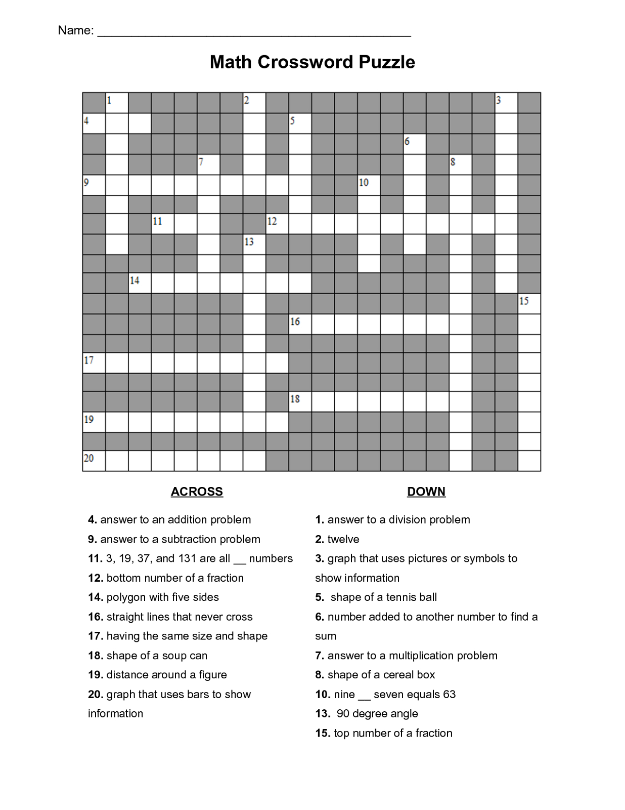 Printable Marathi Crossword Puzzles Download Printable Crossword Puzzles