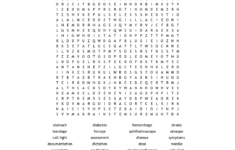 Printable Nursing Crossword Puzzles Printable Crossword Puzzles