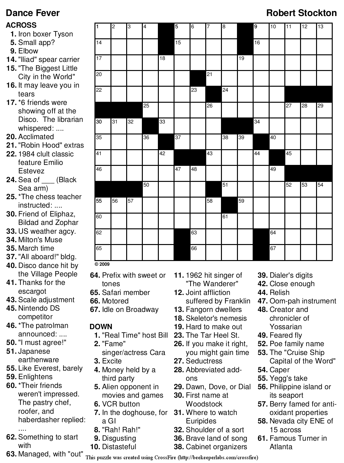 Printable Nursing Crossword Puzzles Printable Crossword Puzzles