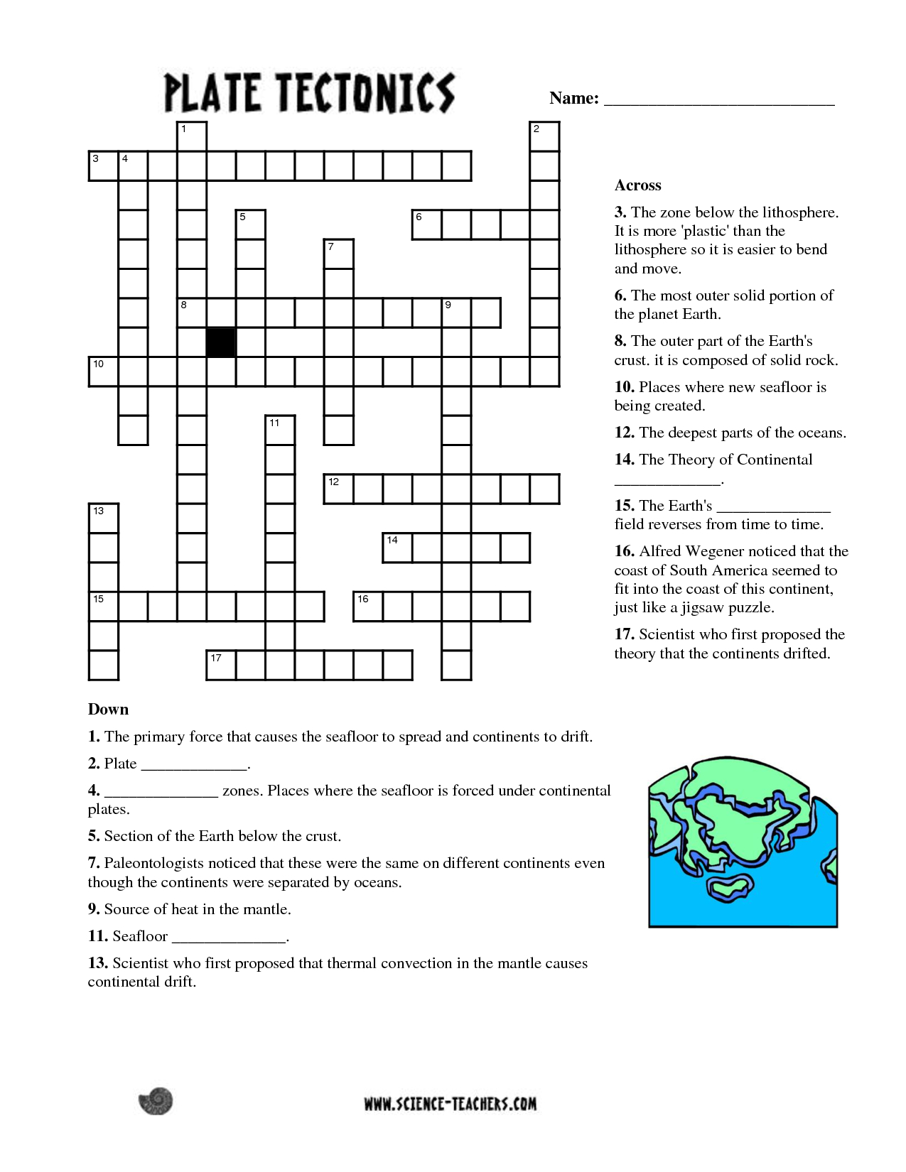 Printable Ocean Crossword Puzzles Printable Crossword Puzzles