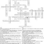 Printable Recovery Crossword Puzzles Printable Crossword Puzzles