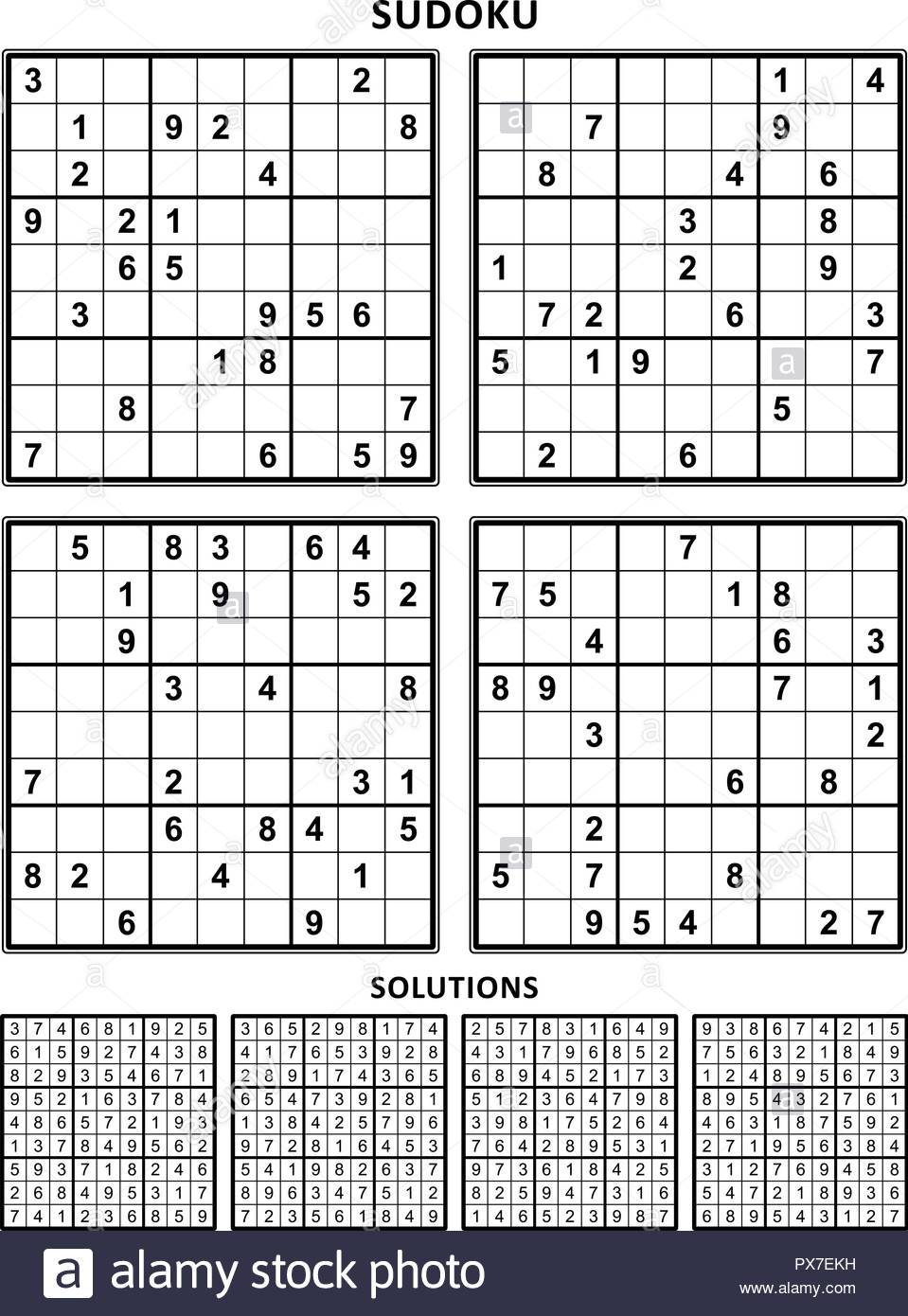 Printable Sudoku And Answers Sudoku Printable Sally Crossword Puzzles