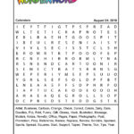 Printable Wonderword Puzzles Printable Crossword Puzzles