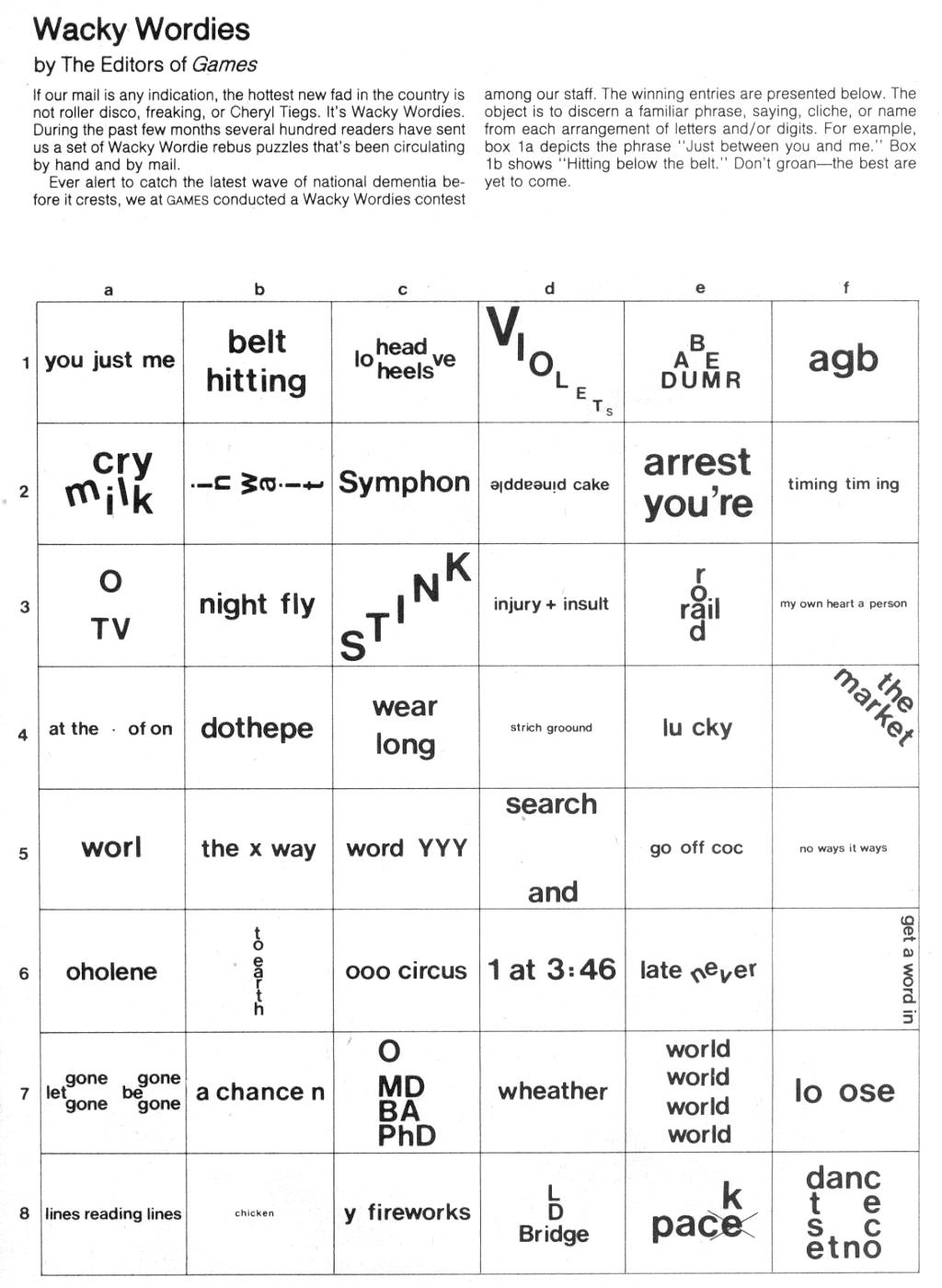 Printable Wordles Puzzles Printable Crossword Puzzles