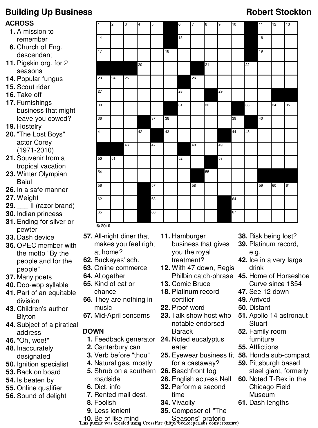 Puzzle Choice Printable Crosswords Printable Crossword Puzzles