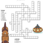 Southern Africa Crossword Puzzles By 422History TpT