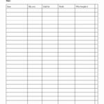 Stocktake Template Spreadsheet Free Intended For Printable Inventory