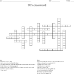 The 90s Crossword WordMint