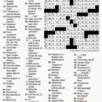 The New York Times Crossword In Gothic 01 30 15 Line In The Sand