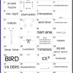 Wackie Wordies Brainteaser 69 Wordles Printable Wordles Puzzles