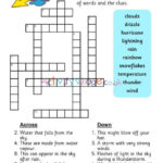 Weather Crossword Weather Crossword Word Puzzles For Kids Kids