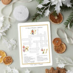 12 Days Of Christmas Crossword Puzzles (Free Printable)   Once In Christmas Decorating Crossword Puzzles