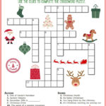 23 Christmas Activity Printables For Kids In Christmas Crossword Puzzles With Answer Key