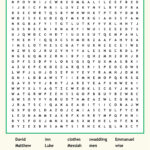 Big Christmas Word Searches   15 Free Pdf Printables | Printablee With Large Print Christmas Crossword Puzzles