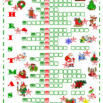 Christmas Crossword Crossword: English Esl Worksheets Pdf & Doc Throughout Christmas Online Crossword Puzzles