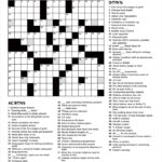 Christmas Crossword Puzzle 2018   Karen Kavett For Printable Christmas Crossword Puzzles With Answers