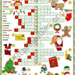 Christmas Fun   Crossword   Esl Worksheetmada 1 For Christmas Fun Crossword Puzzles Answers