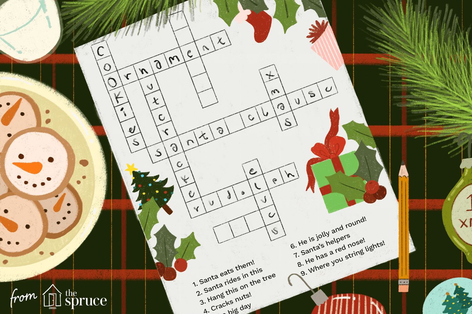 Christmas Puzzles And Games For Kids with Crossword Puzzles Christmas Online