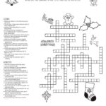 Christmas Themed Crossword Puzzles • Beeloo Printable Crafts And In Christmas Themed Crossword Puzzles Printable