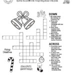 Christmas Themed Crossword Puzzles • Beeloo Printable Crafts And Within Crossword Puzzles About Christmas