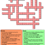 Eastside | Holiday Crossword Puzzle With Regard To Christmas Online Crossword Puzzles