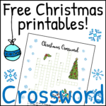 Free Christmas Printables – Crossword | Mama Geek With Regard To Online Christmas Crossword Puzzles For Adults