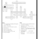 Free Crossword Puzzles | Prestwick House For Literary Crossword Puzzles A Christmas Carol