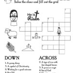 Easter Crossword Puzzle • Beeloo Printable Crafts And Activities With Regard To Free Easter Crossword Puzzles For Kids