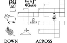 Easter Crossword Puzzle • Beeloo Printable Crafts And Activities within Easter Symbol Crossword Puzzles Clue