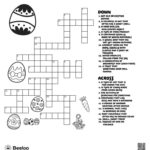 Easter Crossword Puzzle With Regard To Easter Crossword Puzzles A