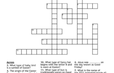 Easter Crossword - Wordmint with regard to 40 Days After Easter Crossword Puzzles