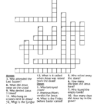 Easter Story Crossword   Wordmint In Easter Entree Crossword Puzzles Clue