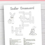 Free Printable Easter Crossword Puzzle | Fun Easter Activities For For Fun Easter Printables Easter Crossword Puzzles