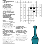 The Liturgy Of The Word Crossword   Wordmint With Easter Liturgy Crossword Puzzles Clue