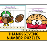 50+ Fun Thanksgiving Number Puzzles 1 20 For Preschool And For Thanksgiving Number Puzzle