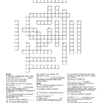 Chemistry & Thanksgiving Terminology Crossword   Wordmint Throughout Thanksgiving Element Puzzle
