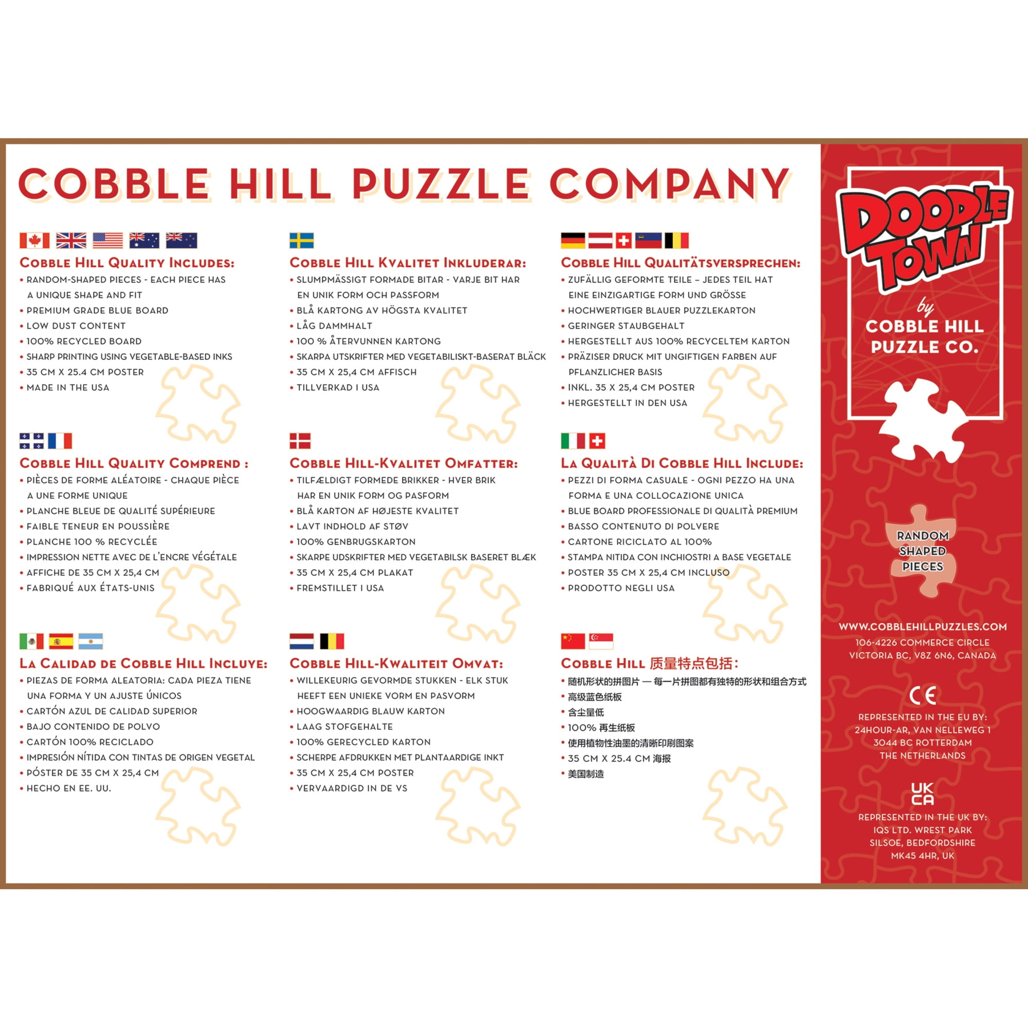 Cobble Hill Doodletown: Thanksgiving Togetherness - 1000 Piece inside Cobble Hill Thanksgiving Puzzle