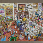 Doodletown: Thanksgiving Togetherness   1000 Piece Jigsaw Puzzle Intended For Thanksgiving Togetherness Puzzle