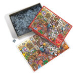 Doodletown: Thanksgiving Togetherness   1000 Teile   Cobble Hill For Thanksgiving Puzzle 1000 Piece