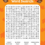 Free Printable Thanksgiving Word Search   Play Party Plan Within Free Printable Word Search Puzzles Thanksgiving
