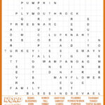 Free Thanksgiving Word Search Printable   With Answers Included With Free Thanksgiving Word Search Puzzles