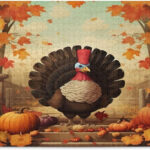 Freeamg 1000 Pieces Thanksgiving Turkey Jigsaw Puzzle For Adults Throughout Thanksgiving Turkey Puzzle