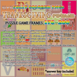 Fully Colored Thanksgiving Rebus Puzzle Game Frames 176–200 Pngs In Thanksgiving Rebus Puzzles With Answers