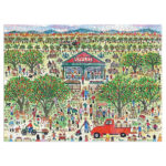 Galison Michael Storrings Apple Pickin' Puzzle 1000Pcs   Puzzles With Michael Storrings Thanksgiving Puzzle
